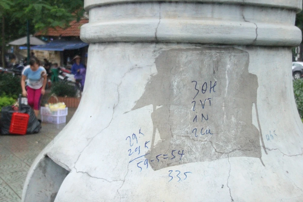 Đồng hồ 'khủng' kỷ niệm 1.000 năm Thăng Long bị hỏng ảnh 5 Đồng hồ 'khủng' kỷ niệm 1.000 năm Thăng Long bị hỏng ảnh 5