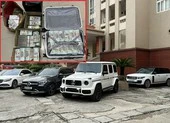 Cận cảnh dàn siêu xe và cả vali tiền bị thu giữ của ‘ông trùm’ cờ bạc ngàn tỉ