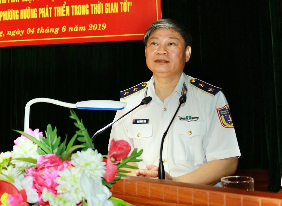 Trung tướng Nguyễn Văn Sơn, nguyên Tư lệnh Cảnh sát biển. Nguồn: Cảnh sát biển Việt Nam