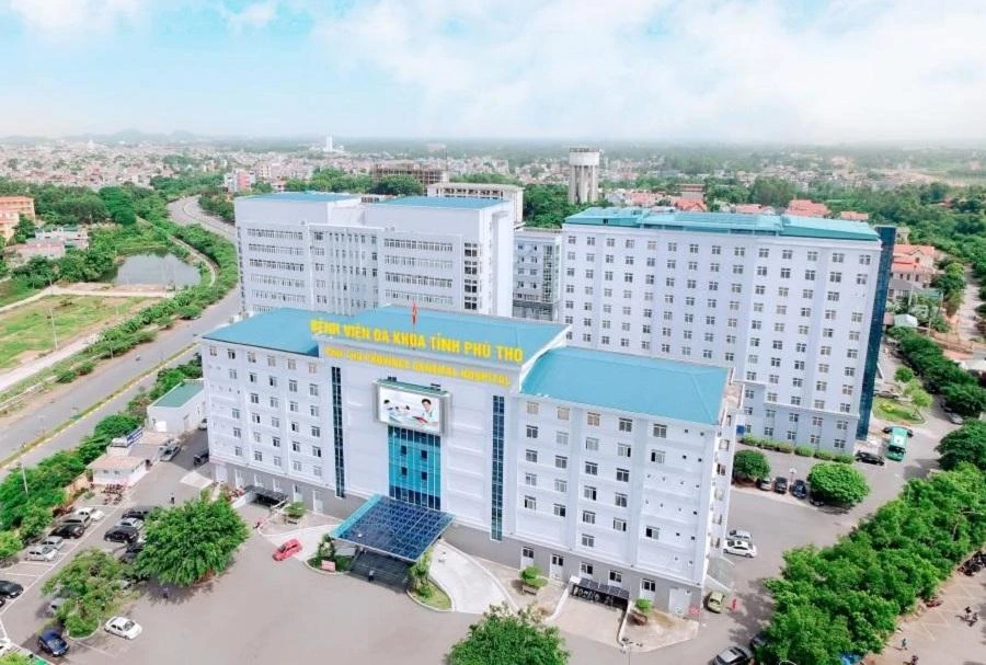 Vụ việc cán bộ nhận hơn 2 tỉ đồng "lót tay" xảy ra tại Bệnh viện Đa khoa tỉnh Phú Thọ. Ảnh: BVCC