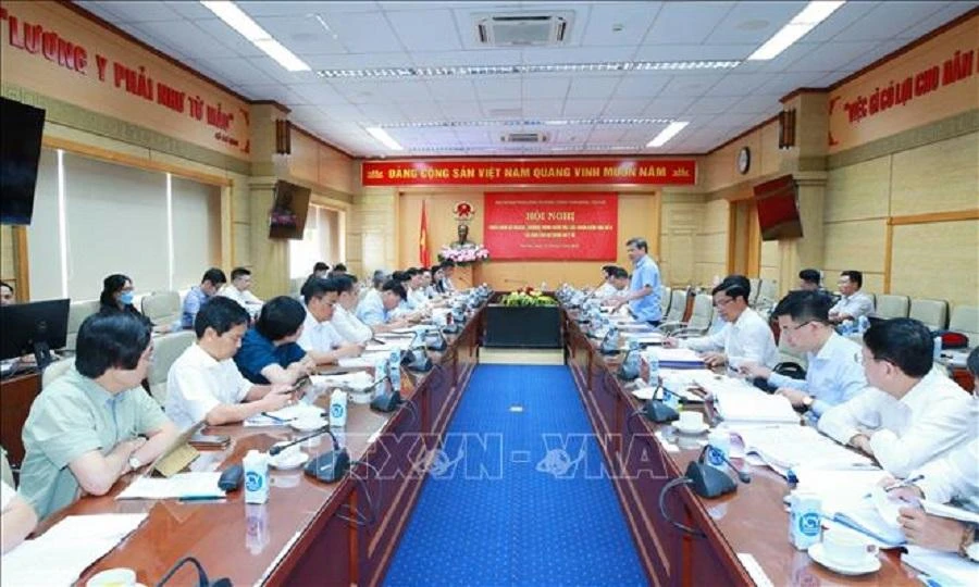 Quang cảnh buổi làm việc. Ảnh: TTXVN