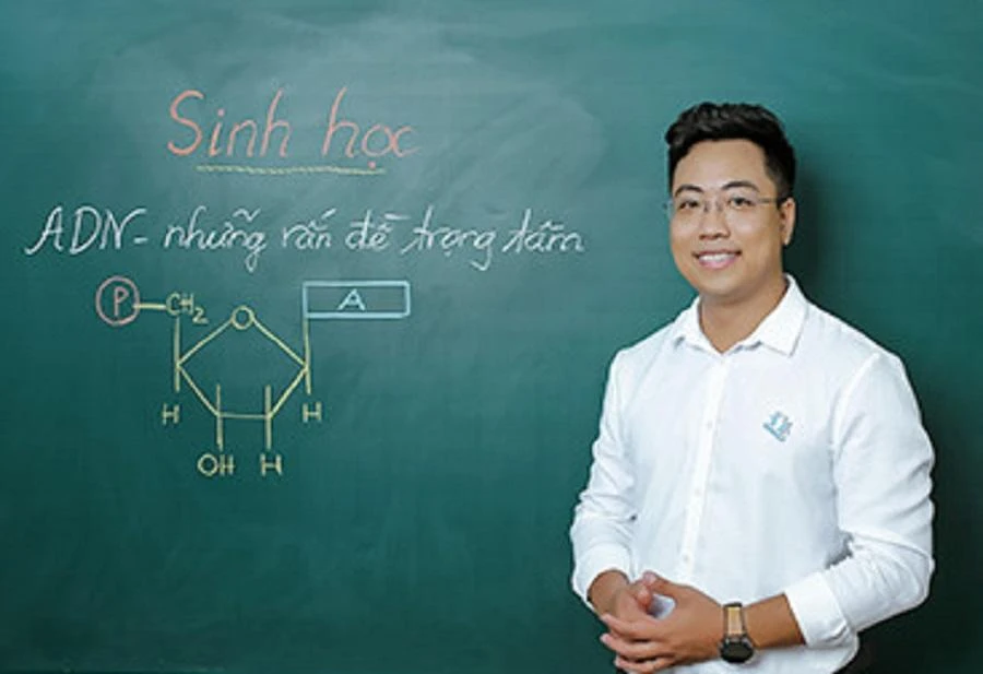 Thầy Đinh Đức Hiền. Ảnh: HOCMAI