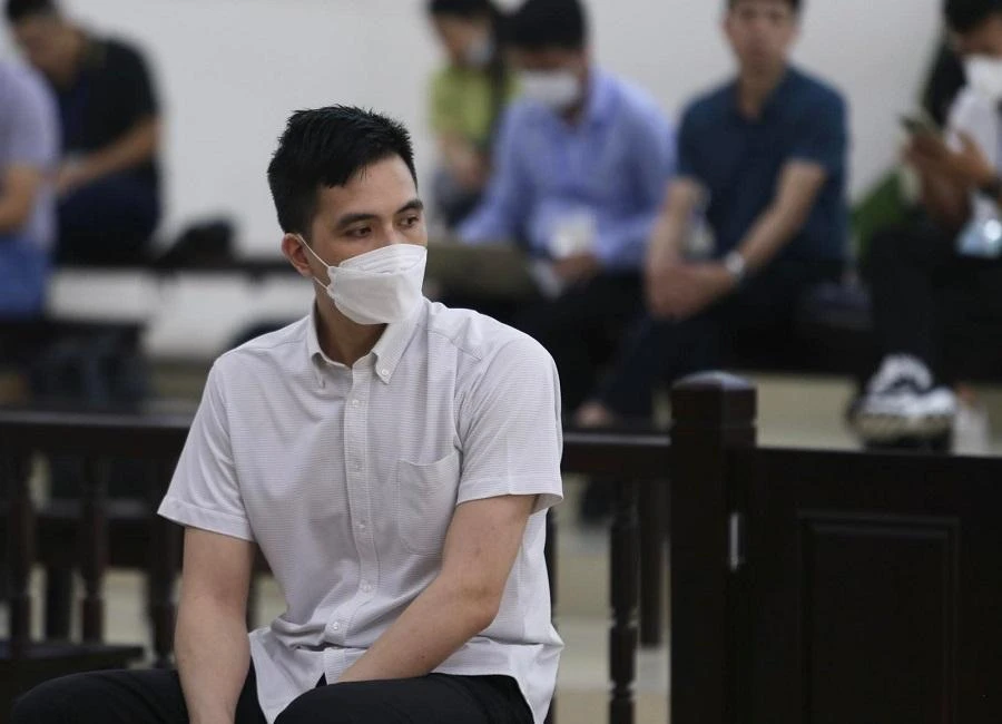 Bị cáo Nguyễn Trường Giang có đơn kháng cáo xin giảm nhẹ hình phạt. Ảnh: UYÊN TRANG