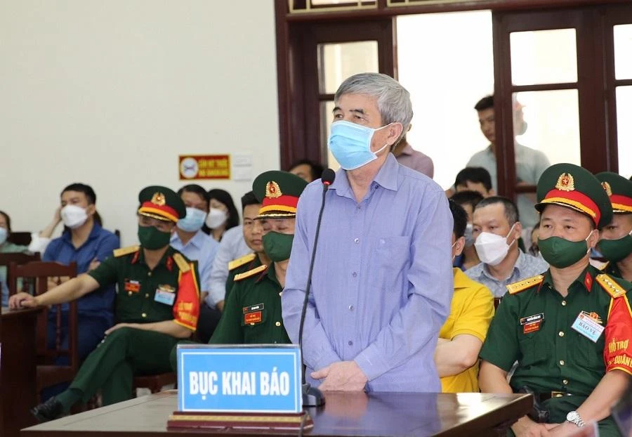 Phan Thanh Hữu được triệu tập với tư cách người làm chứng. Ảnh: Thông tấn Quân sự