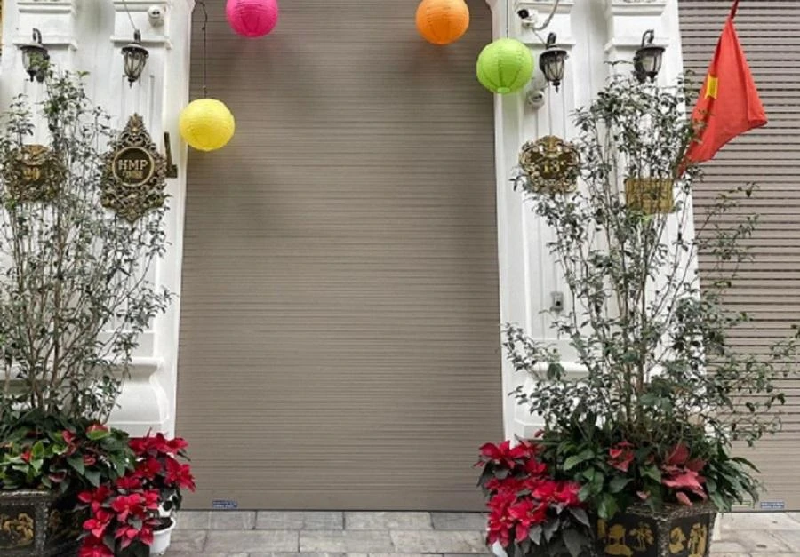 Cơ sở thẩm mỹ viện nơi H thực hiện ca phẫu thuật nâng mũi. Ảnh: N.C