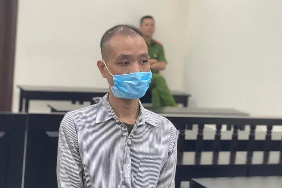 Bị cáo Nguyễn Phương Nam tại tòa. Ảnh: UYÊN TRANG