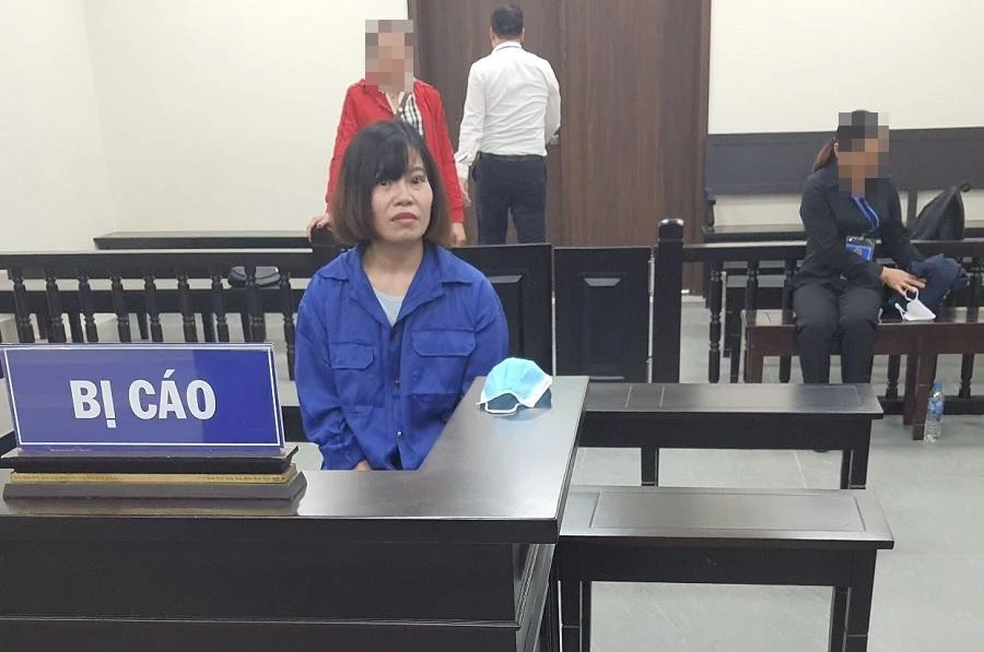 Bị cáo Trịnh Thị Thảo tại tòa. Ảnh: UYÊN TRANG