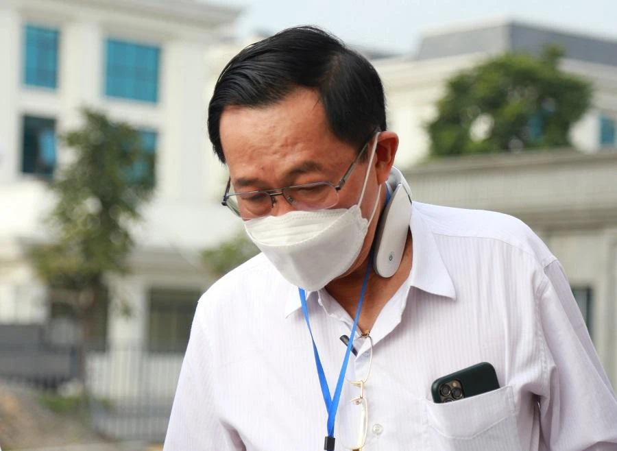 Cựu thứ trưởng Bộ Y tế Cao Minh Quang. Ảnh: UYÊN TRANG