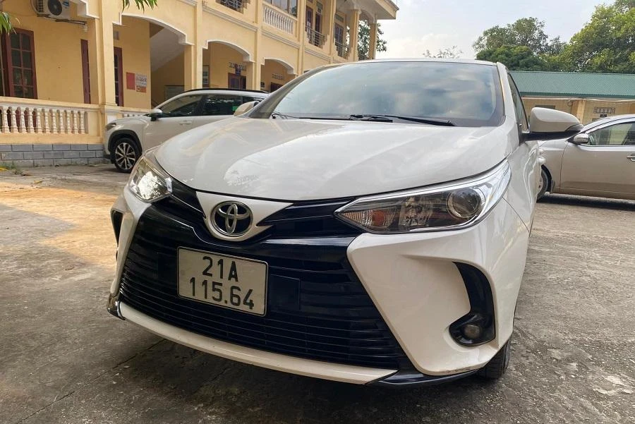 Chiếc ô tô do Nguyễn Hải Đăng điều khiển. Ảnh: CACC Chiếc ô tô do Nguyễn Hải Đăng điều khiển. Ảnh: CACC