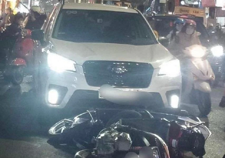 Hiện trường vụ tai nạn. Ảnh: Facebook