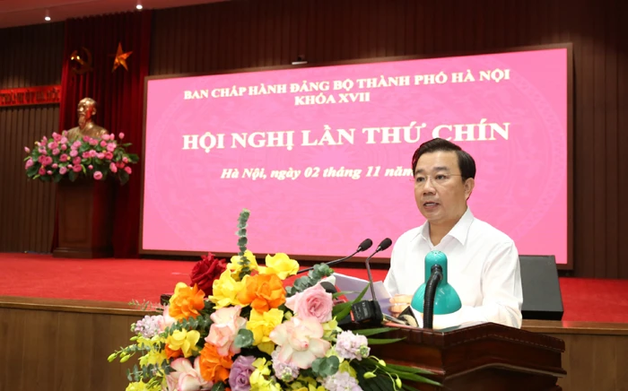 Ông Chử Xuân Dũng, Phó chủ tịch UBND TP Hà Nội. Ảnh: hanoi.gov.vn