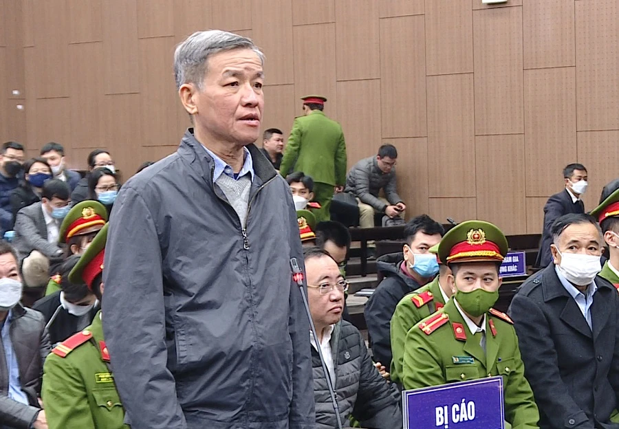 Bị cáo Đinh Quốc Thái tại tòa. Ảnh: CTV Bị cáo Đinh Quốc Thái tại tòa. Ảnh: CTV