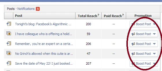 Facebook đang ngày càng giới hạn tính phổ cập của các bài đăng trên fanpage để buộc khách hàng phải chi tiền