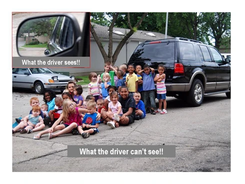 Giữ an toàn cho trẻ khỏi tai nạn lùi xe ảnh 1