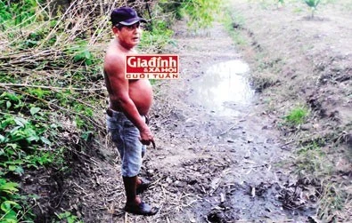 Khu vườn được đồn đoán có kho báu 1000 tấn vàng.