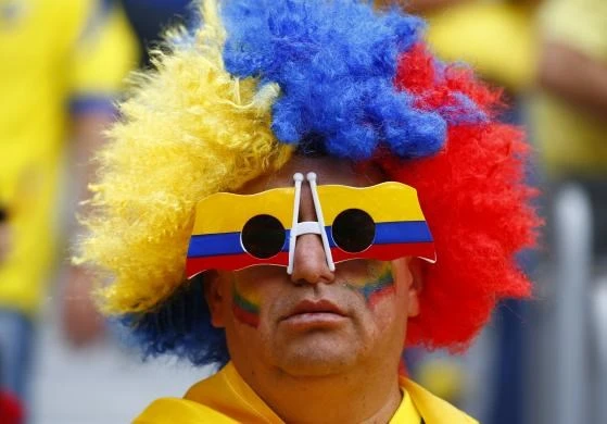 Những kiểu vẽ mặt độc nhất của fan World Cup 2014 ảnh 1