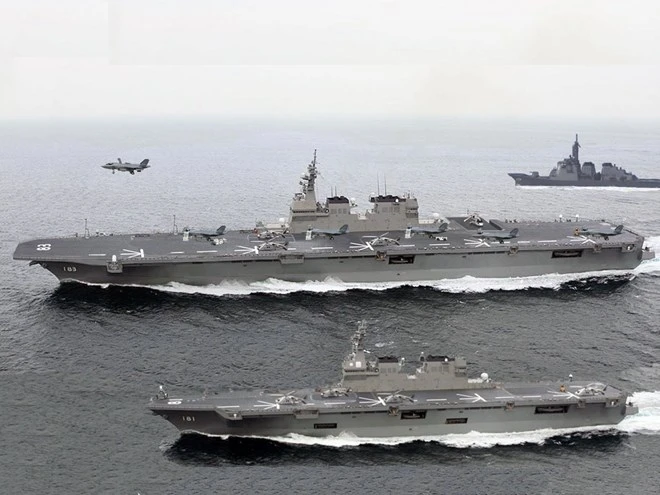 Điểm mặt những tàu đổ bộ kiêm tàu sân bay đang 'bao vây' Trung Quốc ảnh 5