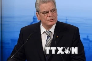 Tổng thống Đức Joachim Gauck. (Nguồn: AFP/TTXVN)