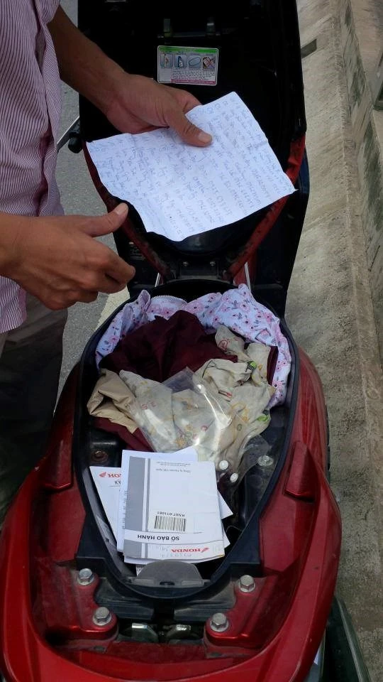 Bỏ xe Air Blade trên cầu, cô gái nhảy sông Hồng tự tử ảnh 2