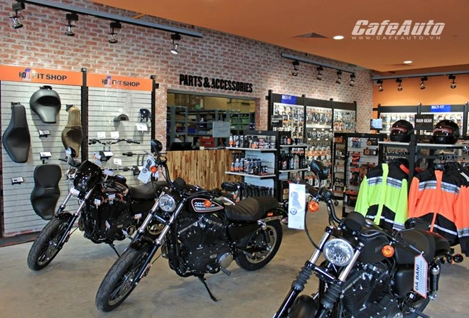 Thăm showroom Harley Davidson đầu tiên ở Sài Gòn ảnh 6
