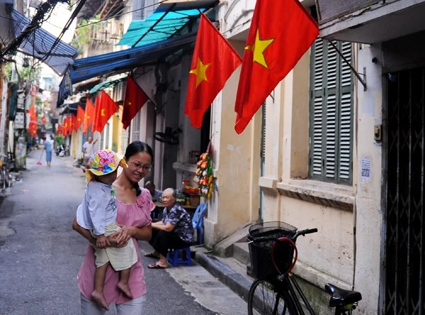 Ngỡ ngàng với vẻ đẹp Thủ đô ngày Quốc khánh ảnh 5