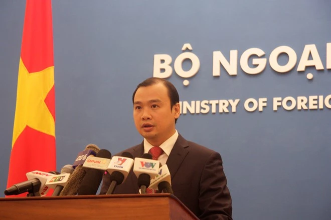 Yêu cầu Trung Quốc chấm dứt ngay các hoạt động phi pháp ở Hoàng Sa ảnh 1 Yêu cầu Trung Quốc chấm dứt ngay các hoạt động phi pháp ở Hoàng Sa ảnh 1