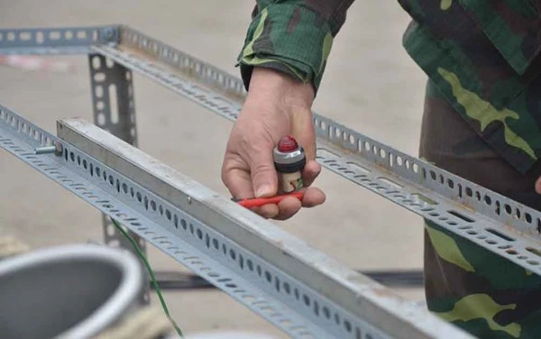 Cận cảnh các trận địa pháo hoa sẵn sàng cho đêm Giao thừa ảnh 12