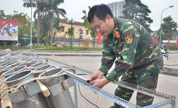 Cận cảnh các trận địa pháo hoa sẵn sàng cho đêm Giao thừa ảnh 6