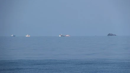 Các tàu tìm kiếm máy bay Su-22 gặp nạn đang được triển khai gần khu vực Hòn Trứng.