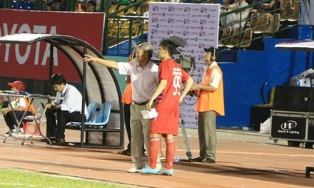 HLV Lê Thụy Hải và Công Vinh.