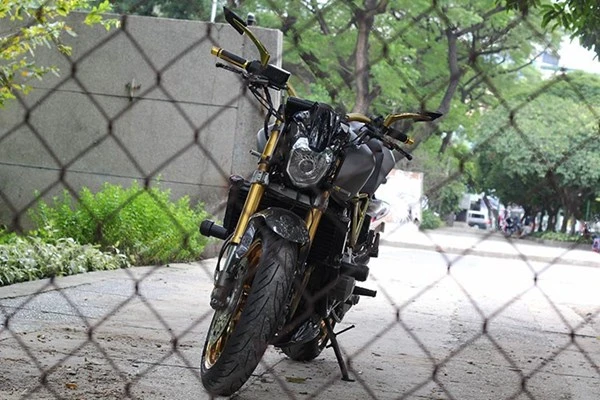 Tận thấy Honda Hornet 600 mạ vàng 24k ở Việt Nam ảnh 13