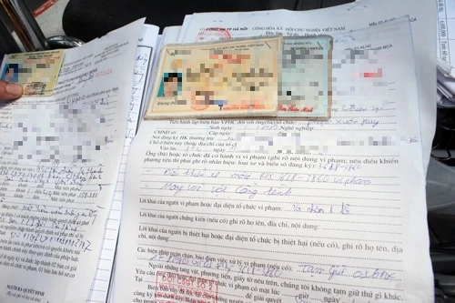 Người vi phạm có được ghi ý kiến vào biên bản?