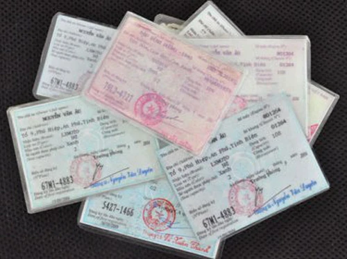 Đổi lại giấy chứng nhận đăng ký xe