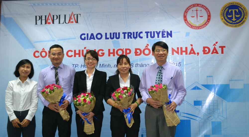 Giao lưu trực tuyến về Công chứng hợp đồng nhà, đất ảnh 1