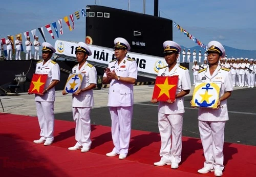 Thượng cờ tàu ngầm 184 - Hải Phòng và 185 - Khánh Hòa - ảnh 3