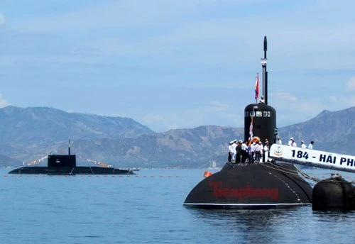 Thượng cờ tàu ngầm 184 - Hải Phòng và 185 - Khánh Hòa - ảnh 11
