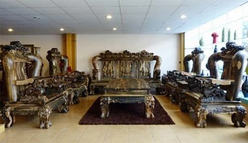 Bộ bàn ghế gỗ sưa trăm tỷ đắt nhất Việt Nam - ảnh 6