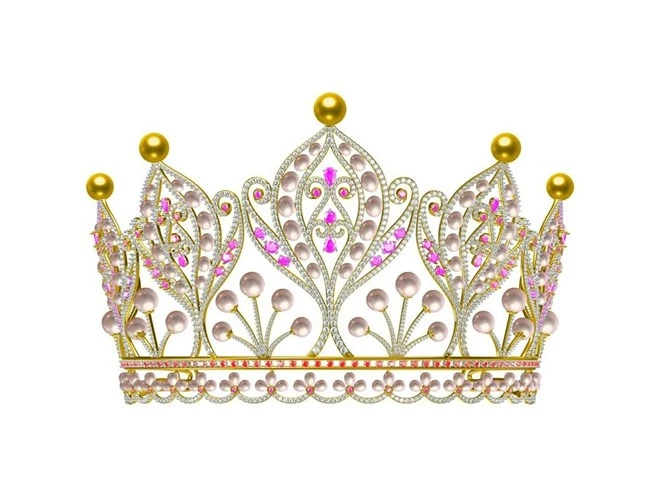 Vương miện Hoa hậu Hoàn vũ Việt Nam đính hơn 2.100 viên đá quý ảnh 1