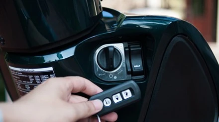 Khóa thông minh của xe SH.