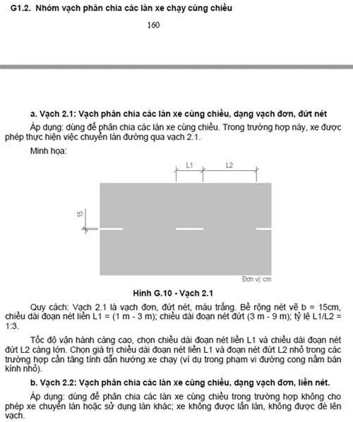 Quy định mới vạch vàng-trắng ở Việt Nam? - ảnh 3