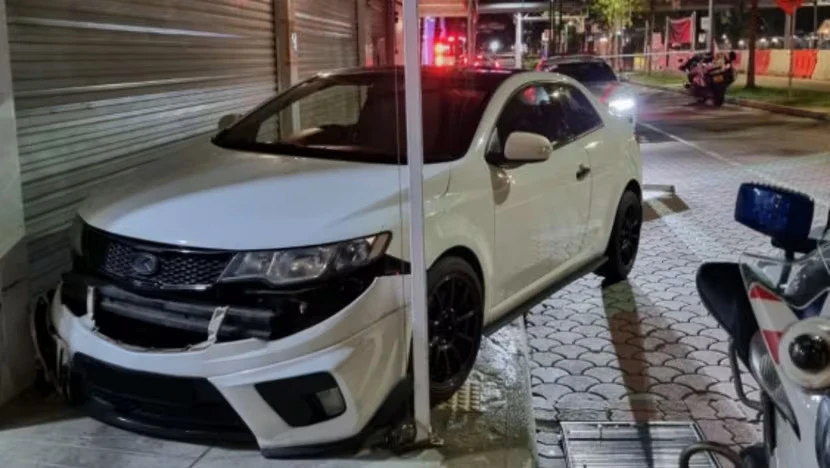 Cảnh sát Singapore bị cắn bầm tay khi chặn bắt xe quá tốc độ.jpg