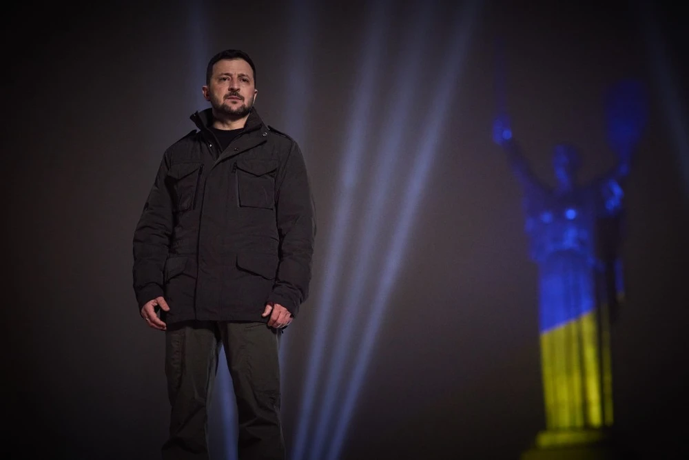 Ông Zelensky chúc mừng năm mới 2025, tin ông Trump sẽ sát cánh tới hoà bình.jpeg