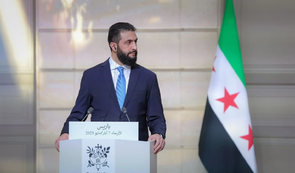 Tổng thống lâm thời Syria nói đang đàm phán buộc Israel rút quân.jpg