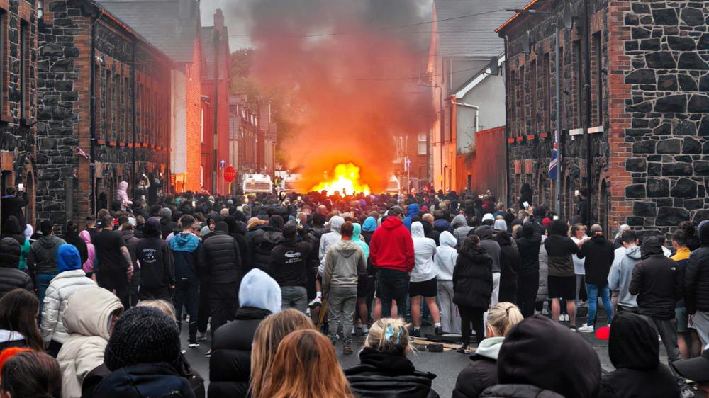 Bạo loạn ở Bắc Ireland sau vụ hiếp dâm vị thành niên 0906.jpg