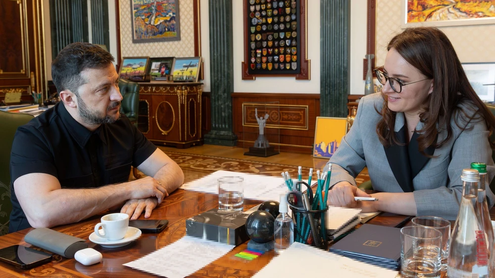 Ukraine cải tổ nội các, ông Zelensky đề cử thủ tướng mới.jpg