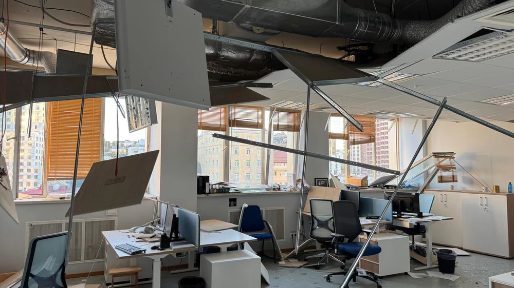 Châu Âu cáo buộc Nga 'tấn công bừa bãi' trúng toà nhà phái đoàn EU tại Kiev_1.jpg