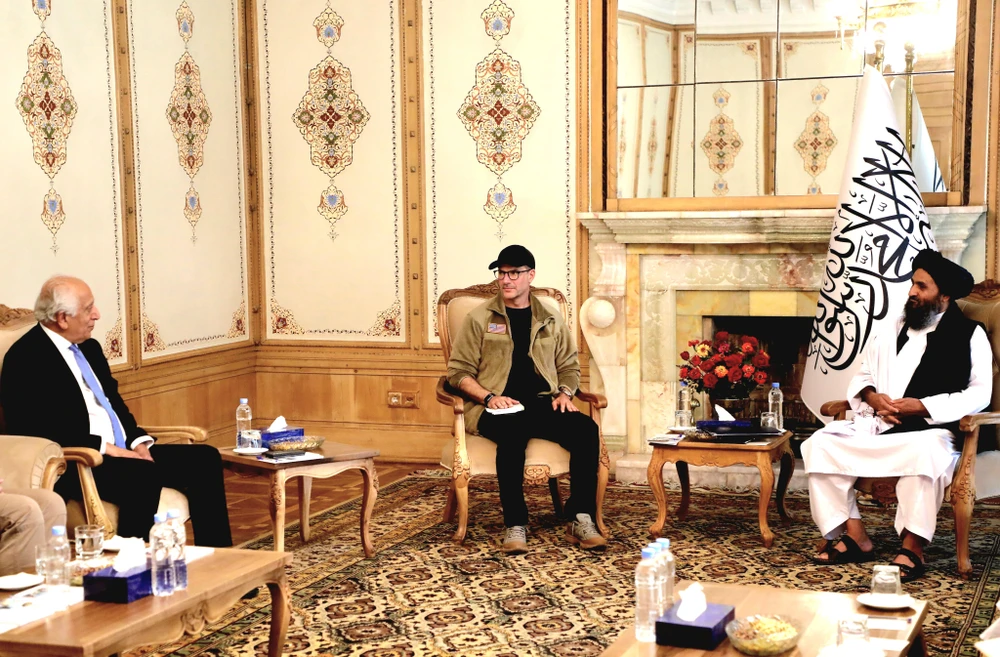 Chính quyền Taliban tiếp đặc phái viên Mỹ, nhất trí trao đổi tù nhân.jpg