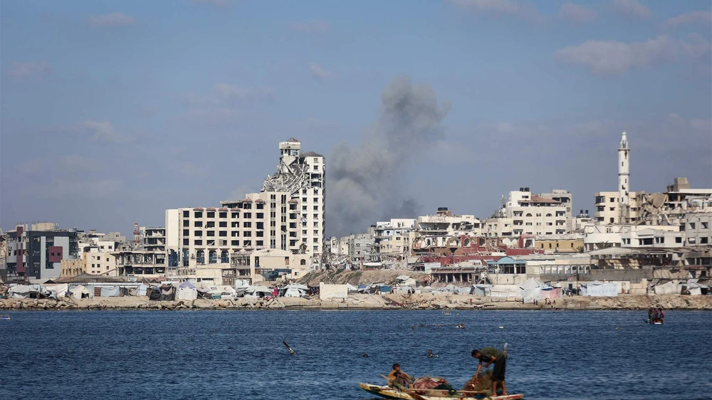 Hamas cảnh báo Israel tiếp tục tấn công TP Gaza.jpg