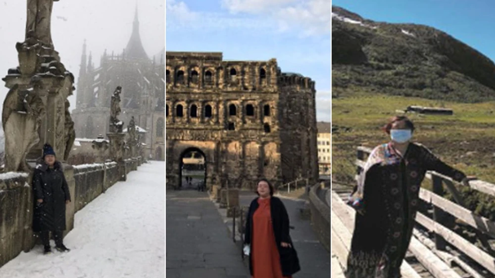 1311 nữ hoàng tiền điện tử Tiền Chí Mẫn đi du lịch.jpg