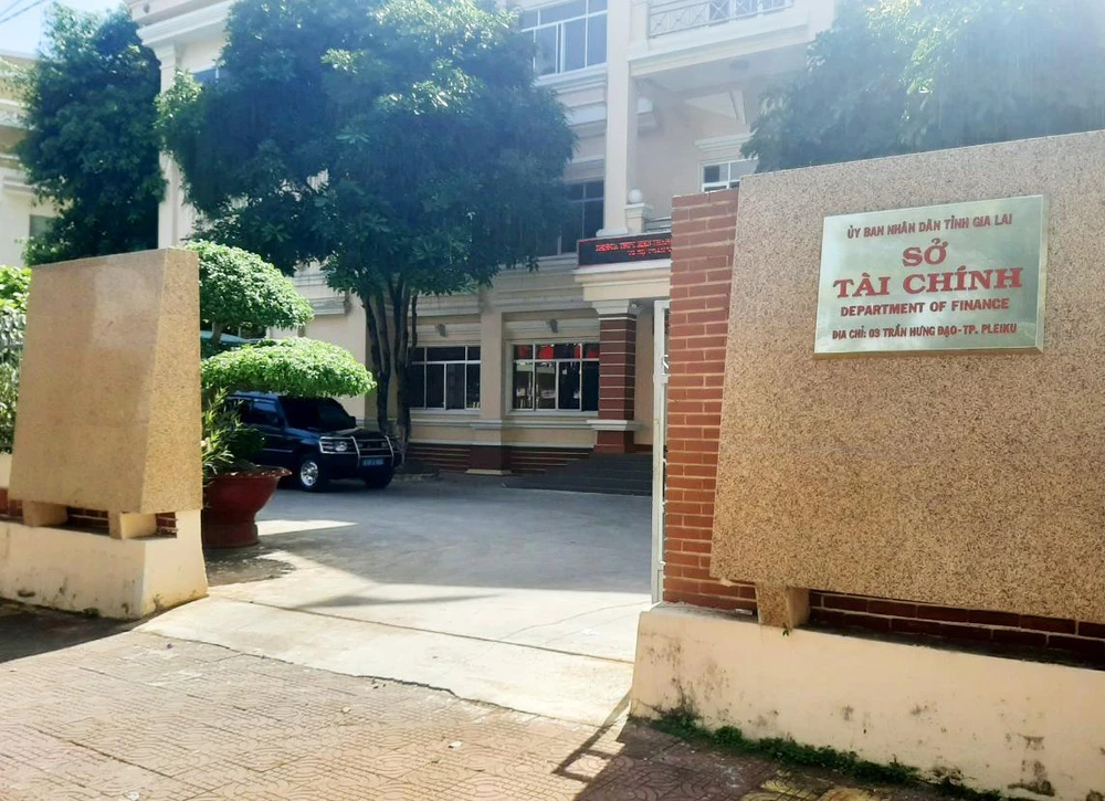 Trụ sở Sở Tài chính Gia Lai. Ảnh: LK